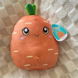 Squishmallow 8” Caroleena Easter 2022 Orange Carrot NWT In Hand 🐣🥕